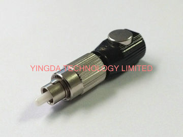 Diameter 30mm Simplex Bare Fiber Adapter 123 - 127 um , Optic FC / PC Coupler