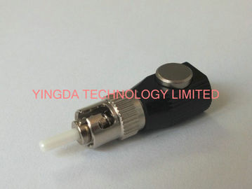 Metal Optical Fiber Adapters , Optic Bare Fiber Adapter ST FC LC ST Round