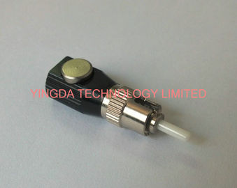 Metal Optical Fiber Adapters , Optic Bare Fiber Adapter ST FC LC ST Round