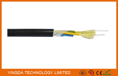 Buy Outdoor CATV Base Station Patch Cord FTTH Drop Cable 7.0mm PE Sheath Tight Buffered Cable online manufacture
