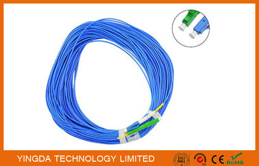 High flexibility APC LC - LC Fiber Optic Patch Cord 40M For Buildings / Outdoor