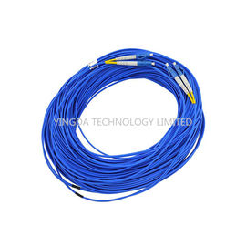 Duplex Fiber Optic LC - LC Single mode Patch Cord , Fiber Patch Cable Duplex Riser