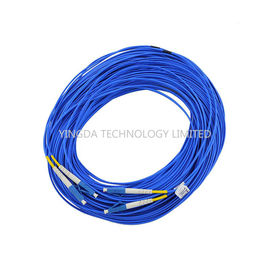 Duplex Fiber Optic LC - LC Single mode Patch Cord , Fiber Patch Cable Duplex Riser