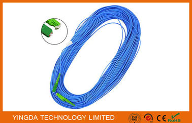 Strong Tensile Fiber Optic Patch Cord Cable E2000 / APC - E2000 For Test Equipment