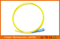 Optical Pigtail SC UPC SM Simplex 3mm 1Meter Yellow Optical  Cable LSZH G.652D