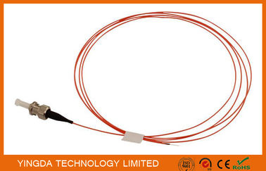 ST MM 50 / 125 um Pigtails 2 Meters 900um Orange OM2 , Fiber Optic Patch Cord ST MM SX