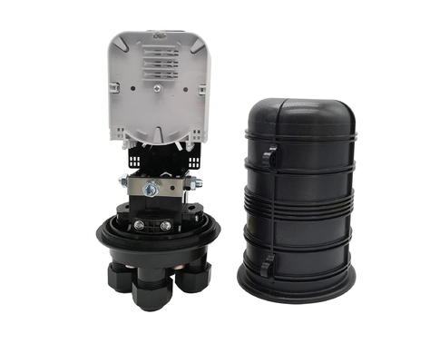 Buy Vertical Mechanical FTTH Mini Dome Fiber Optic Splice Closure 48 Core PC IP68 online manufacture