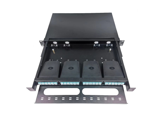 Buy 96 Fibers MPO MTP Fiber Patch Panel Enclosure For Data Center High Density Network online manufacture