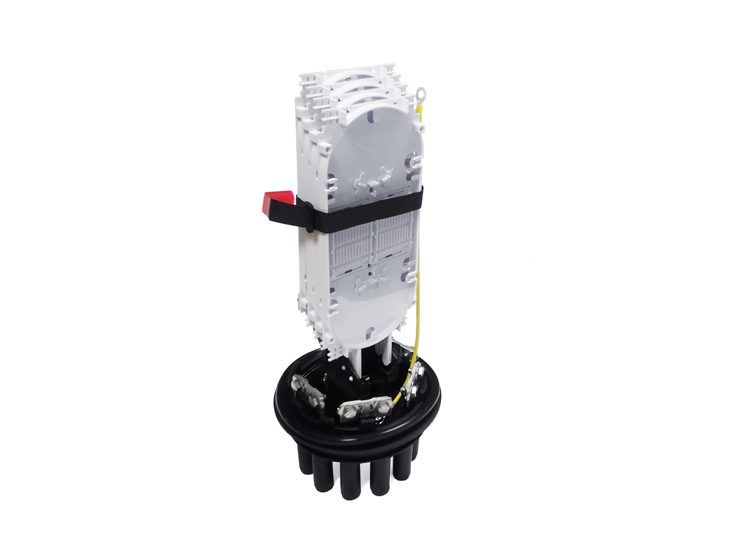 PP Heat Shrink Dome Fiber Optic Splice Enclosure 9 Ports 96 Cores Arial Pole Wall Mount