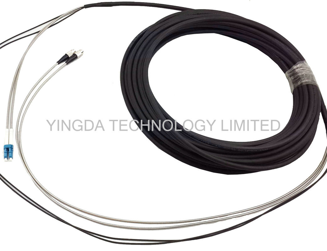 DFC - DLC 2 Core FTTA Fiber Optic Patch Cord White And Black