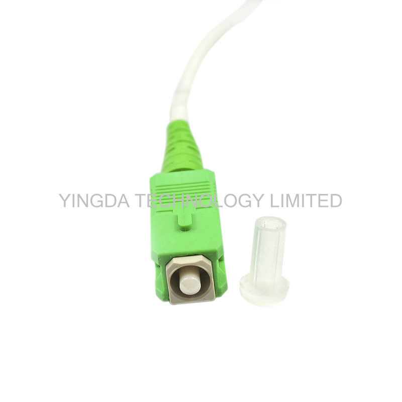 SC / APC - SC / APC Indoor Fiber Optic Patch Cord GJXFH G657A2 LSZH