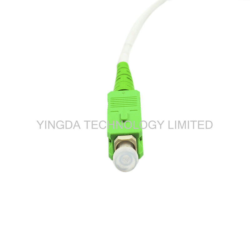 SC / APC - SC / APC Indoor Fiber Optic Patch Cord GJXFH G657A2 LSZH
