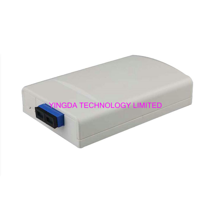 Duplex SC/APC Adapter FTTH Socket Panel Wall Outlet Box Plastic ABS
