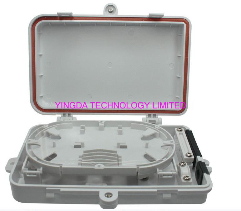 Outdoor 4 Port Fiber Termination Box 1X4 Splitter Box SC/APC For Uncut