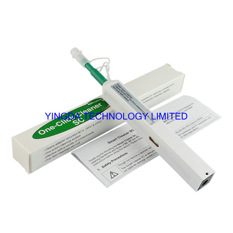 1.25mm One-Click Fiber Optic Cleaner Cleaning Pen Accessory Tool for LC//MU connectors