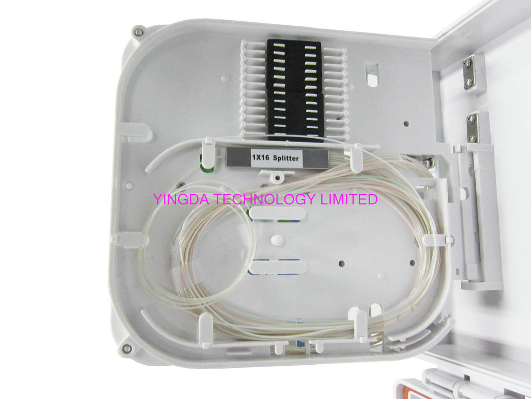 1x16 Micro Splitter Fiber Optic Splitter Box 260*320*90mm SC/APC Adapter