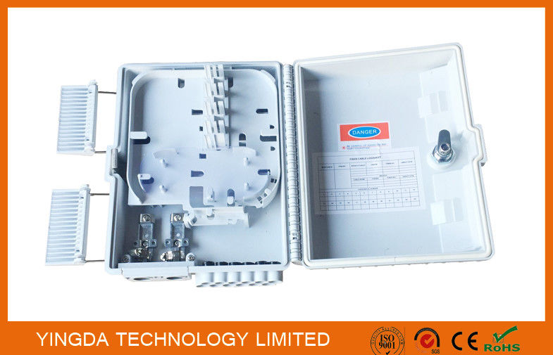 FDB Outdoor Fiber Optic Termination Box With Key Clip For Un-cut Cable Optic Splitter Box