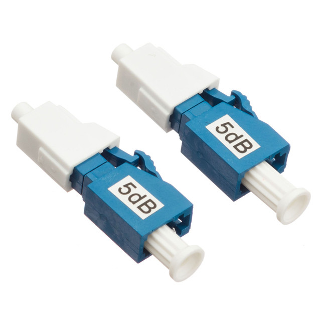 LC UPC Fiber Optical Attenuator Male To Female Fiber Optic 3dB 10dB 15dB 20dB