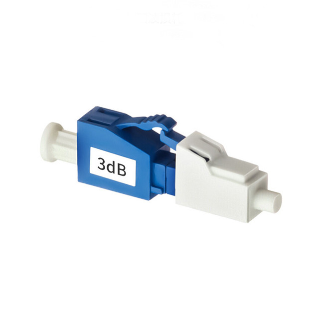 LC UPC Fiber Optical Attenuator Male To Female Fiber Optic 3dB 10dB 15dB 20dB