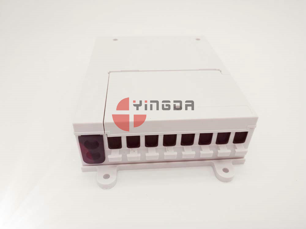 8 Ports SC fiber optic distribution box in FTTH, GPON, CATV, 1X8 Fiber Optic Splice Box
