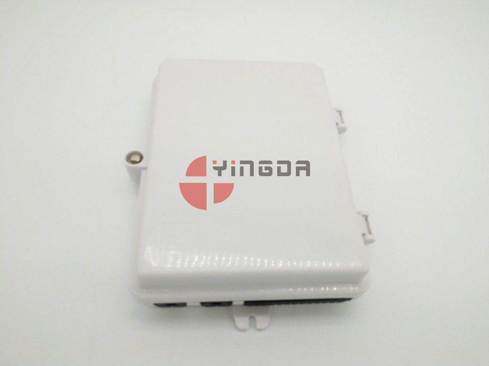 24 Ports FTTH Drop Cable Fiber Optic Termination Box for Distribution Feeder Cable Wall Mount