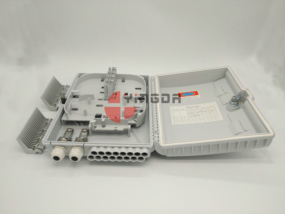 IP65 Outdoor Waterproof Optical Fiber Splitter Distribution Box Pole Mounted