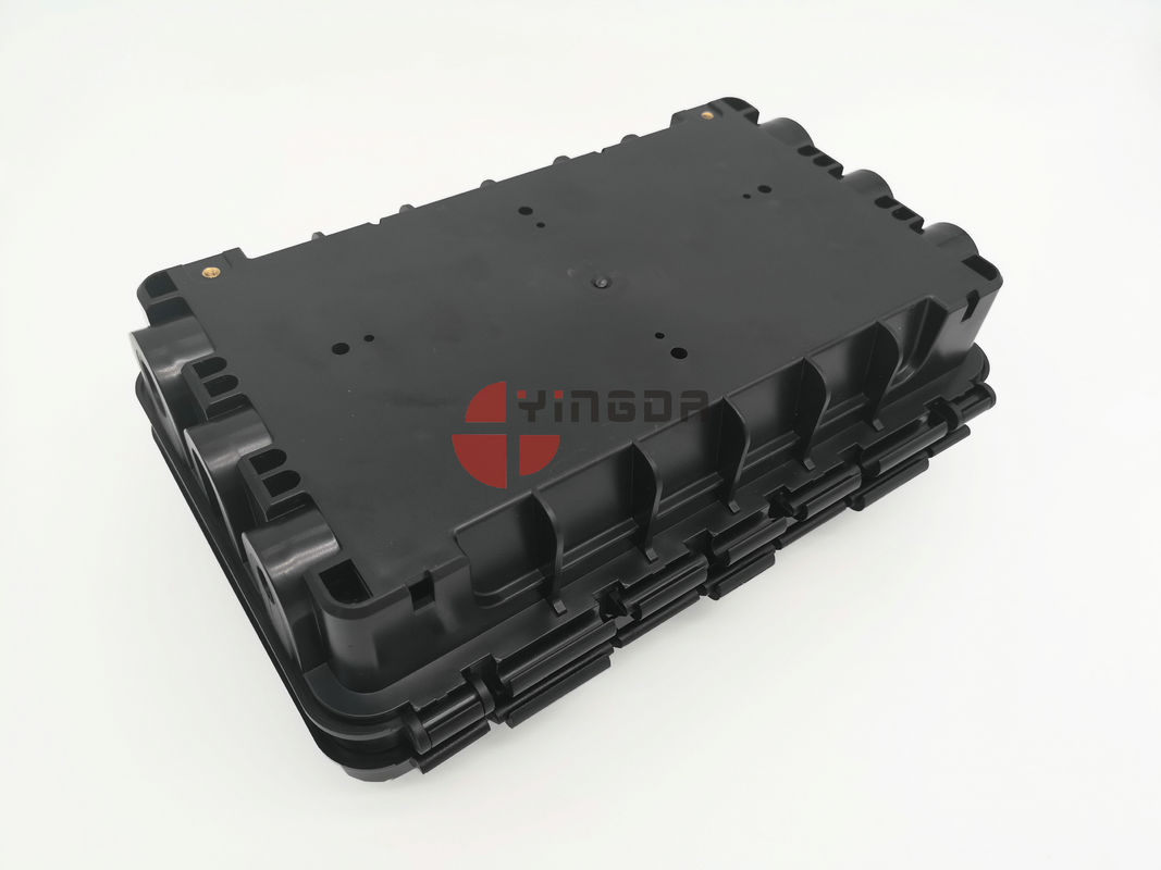 PP + GF Fiber Cable Joint Box Waterproof 290 * 190 * 110mm 24cores Capacity