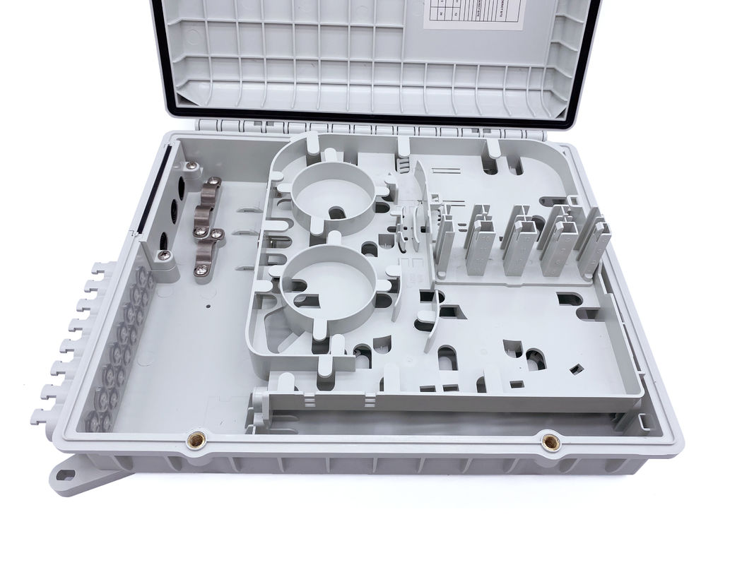 16Ports Fiber Optic Cable GPON Passive Splitter Termination Box SC 1:16 FTTH Drop Cable Enclosure