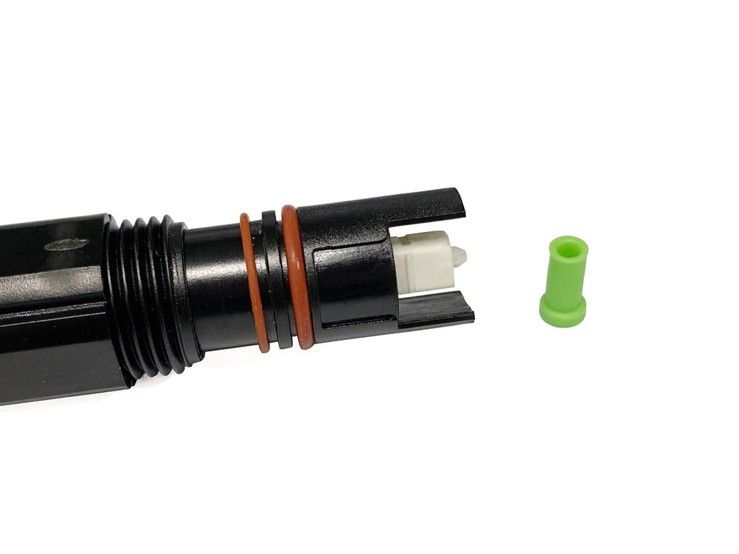 Outdoor IP67 Fiber Optic Patch Cord Black LSZH SC APC Mini IP RRH Base Station