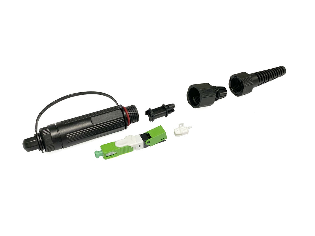 IP67 Fiber Patch Cord Connectors Mini IP SC FTTH Outdoor Installation