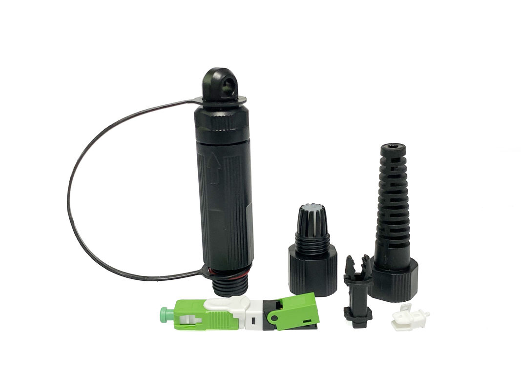 IP67 Fiber Patch Cord Connectors Mini IP SC FTTH Outdoor Installation