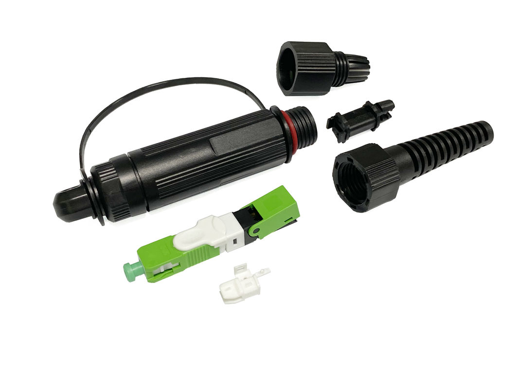 IP67 Fiber Patch Cord Connectors Mini IP SC FTTH Outdoor Installation