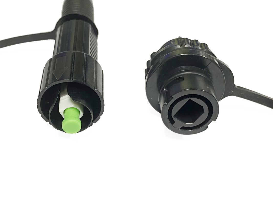 FTTA IP67 Fiber Optic Adapter Huawei Compatible Mini SC Adaptor Coupler