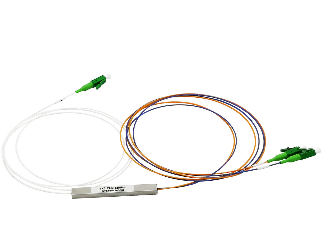 1X2 Mini Fibre optic PLC Splitter Single Mode Corning G657A2 FTTH CTO Box SC LC/APC 1*2 2Way