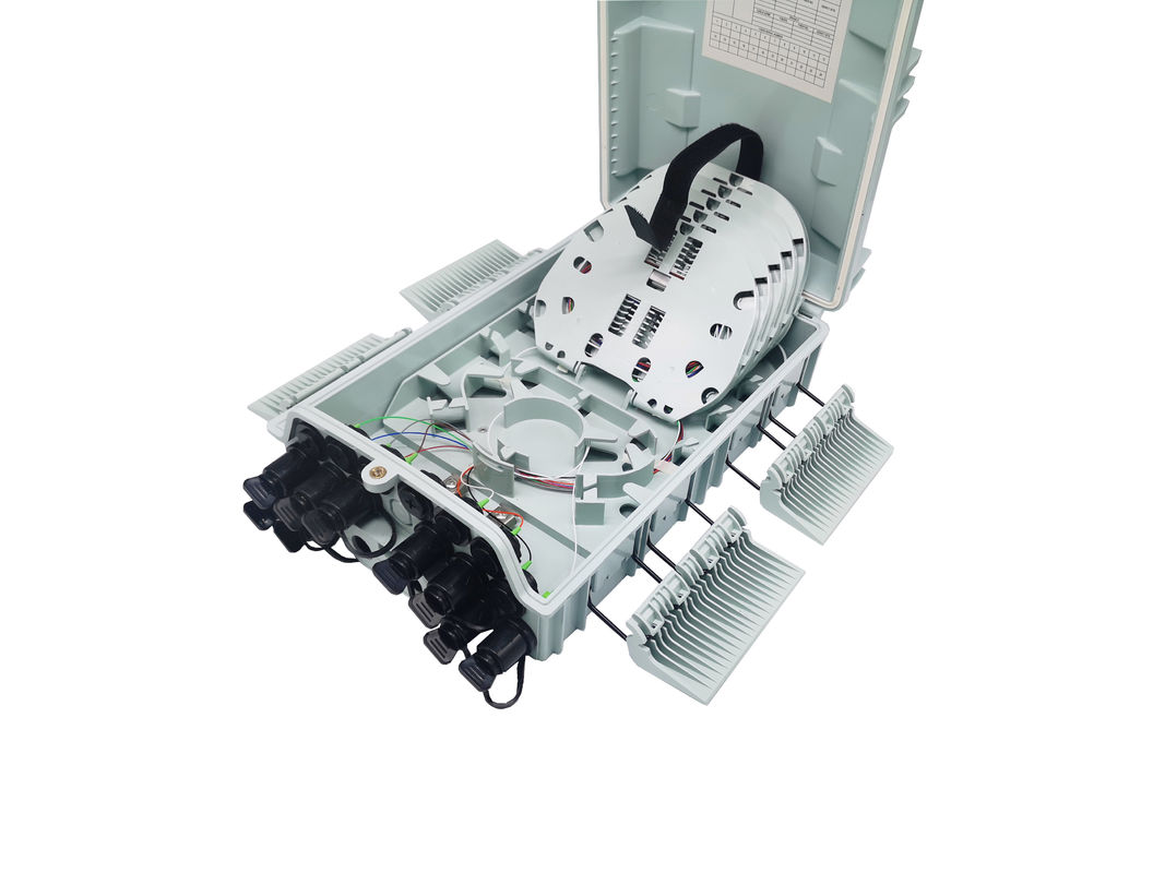 96 Cores 16 Ports 1x16 Passive Fiber Optic Cable Splitter Box NAP Outdoor CTO Caja Terminal