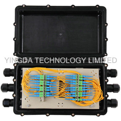 PC 6 Ports  Fiber Cable Joint Box , Inline Splitter Fiber Optic Distribution Box