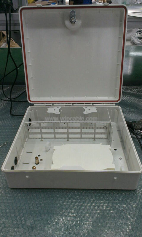 PC Material Pole / Wall Mount Fiber Optic 1x 64 PLC Splitter Box IP65 GPDB-S64D/72D
