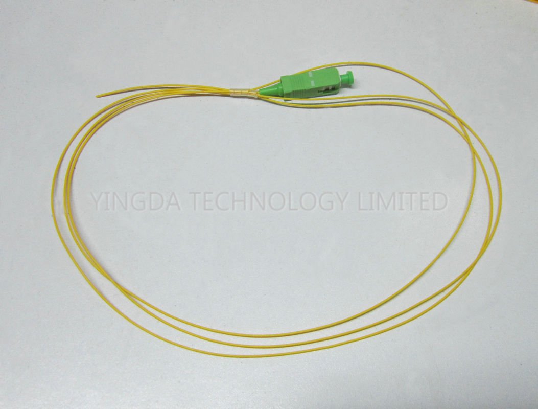 Simplex or Duplex Optical Fiber Pigtail SC / APC  , ODF Fiber Optic Patch Cable 2mm 1M