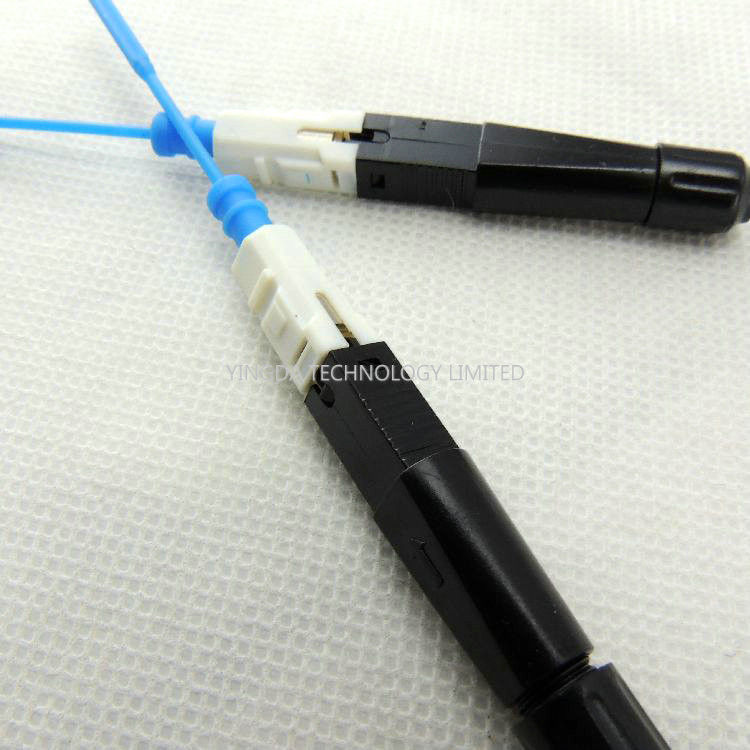 High Efficiency Field Installable Connector , FTTH Optic Fiber Terminal Connector