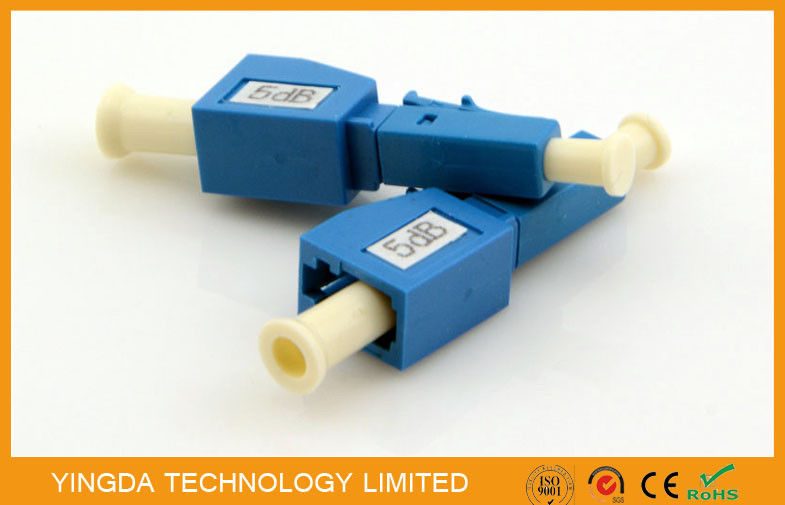 NTT Standard LC / UPC Build Out Fiber Optic Attenuator For Broadband , F-M Attenuator