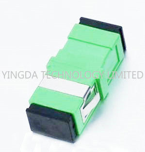Fiber Optic Flange Adapter SC APC