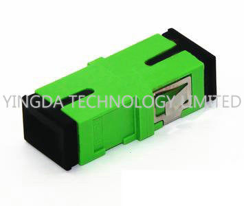 Fiber Optic Flange Adapter SC APC