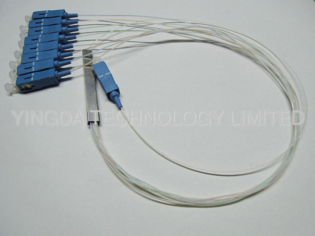 1 x 8 Fiber Optic PLC Splitter