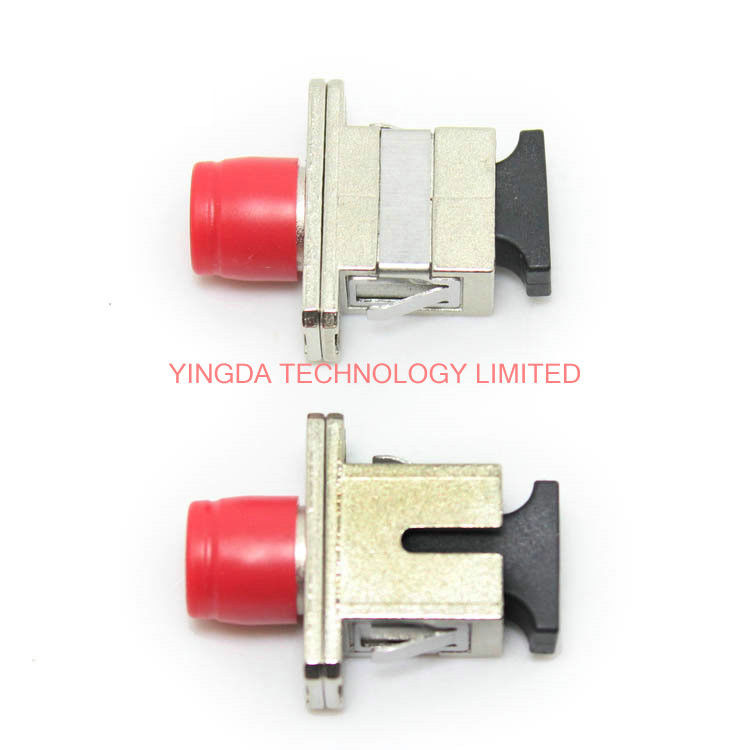 CATV Fiber Optic SC / FC Adapter Hybrid Type Bellcore TA-NWT-001209 ISO SGS