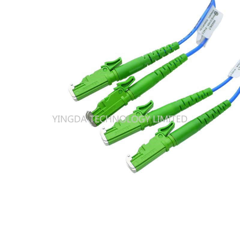 E2000 / APC - E2000 / APC Fiber Optic Patch Cord Singlemode Duplex Blue Cable LSZH
