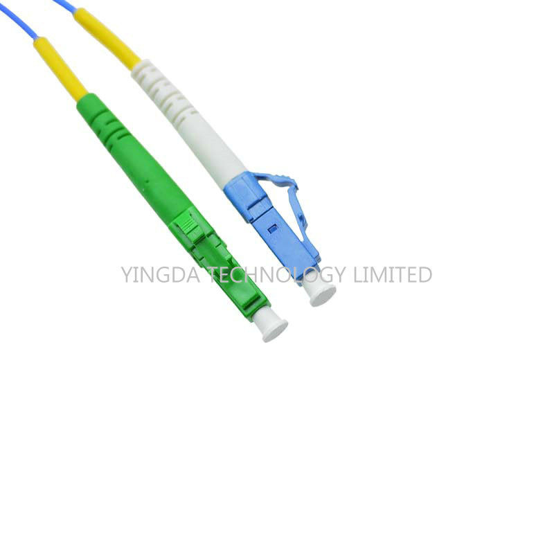 High flexibility APC LC - LC Fiber Optic Patch Cord 40M For Buildings / Outdoor