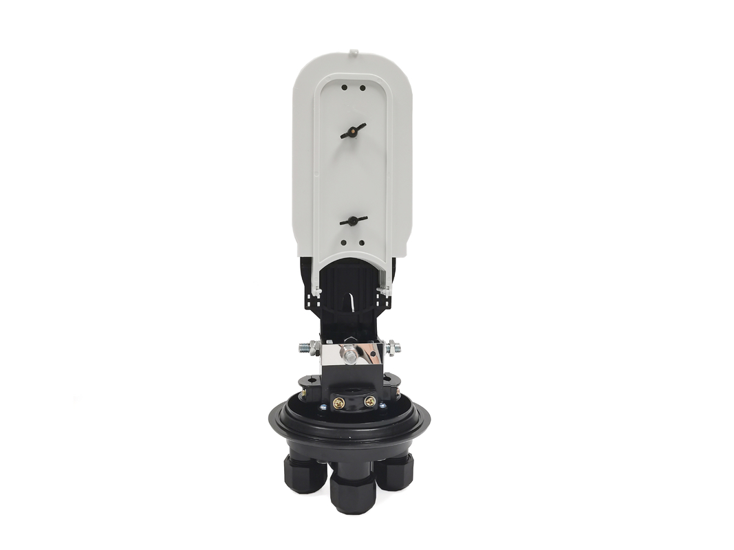 4 Ports PC 96 Fiber Optic Cable Splice Closure Pole Wall Mount Dome Mechanical