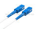 Indoor FTTH Fiber Optic Patch Cord 3M With SC / UPC Connectors FRP Strength Member