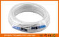 100 Meters Fiber Optic Patch Cord SC / SC SM SX Patch Cord FTTH Drop Cable