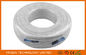 White Fibre Optic Patch Leads With FIC Fast Connector SC / UPC Simplex SM 200M IL&lt;0.3dB